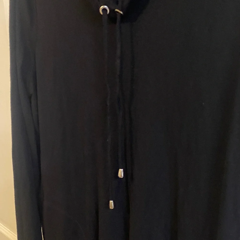 Chico's Black Cowl Neck Top - Picture 7 of 7
